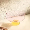 Bol a Salade en Verre – Serie Macaron Coloree 6