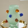 petit vase en verre soufflé original