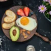 Planche de Charcuterie en Bois de Noyer Noir Fait Main 5