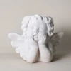 Pot de Fleur pour Interieur Ange en Oxyde de Magnesium 5