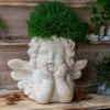 Pot de Fleur pour Interieur Ange en Oxyde de Magnesium 6