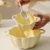 Saladier en Ceramique – Serie Creme 5