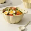 Saladier en Ceramique – Serie Creme 7