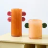 Vase en Verre Souffle – Serie Candy Colors avec Anses Rondes 2
