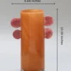 Vase en Verre Souffle – Serie Candy Colors avec Anses Rondes 6