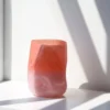 Vase en Verre Souffle – Serie Degrade Corail 5