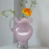 Vase en Verre Souffle – Serie Vintage Degrade avec Anse 2