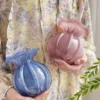 Vase en Verre Souffle – Texture Plissee 7