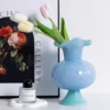 vases rétro ondulés