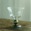 Verres a Vin avec Boules Colorees – Ensemble de 2 2