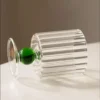 Verres a Vin et a Eau – Serie Rayures Verticales Ensemble de 2 6