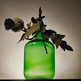 Vase en Ceramique Blanche – Serie Twist Artisanal 17
