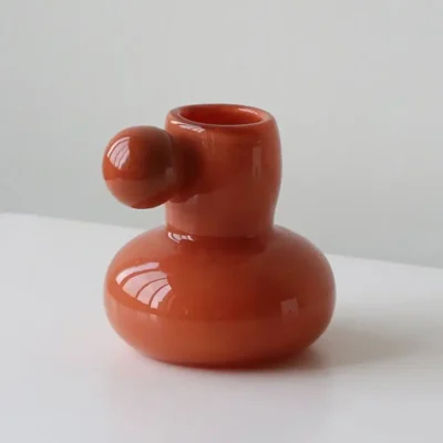 Vase en Verre Souffle – Serie Mini Candy Colors avec Diffuseur 5