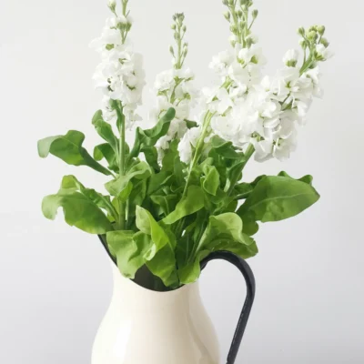 Vase en Resine – Style Art a Pois Blancs et Noirs 16