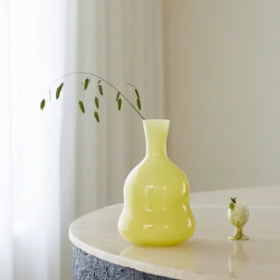 Vase en Verre Souffle – Serie Candy Colors 2