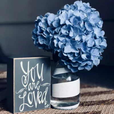 Vase en Verre Souffle – Serie Macaron Rose Mat 45