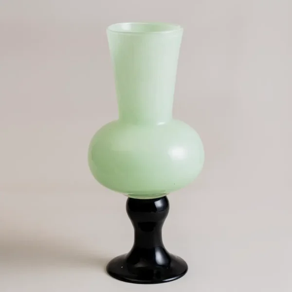 Vase coloré menthe